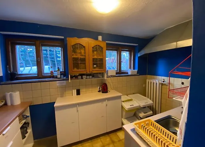 Alojamento de Acomodação e Pequeno-almoço Pod Jelencem I Dom Z Widokiem Na Sniezke Blisko Wang Karpacz