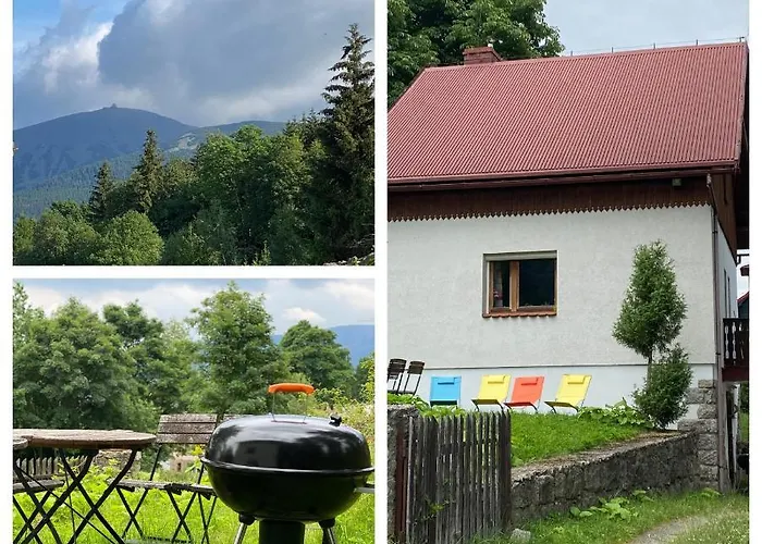 Pod Jelencem I Dom Z Widokiem Na Sniezke Blisko Wang Отель типа 