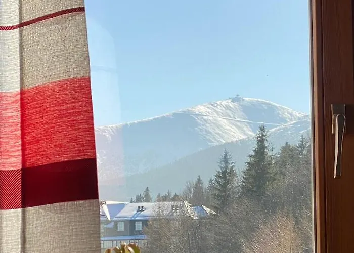 Pod Jelencem I Dom Z Widokiem Na Sniezke Blisko Wang Отель типа 